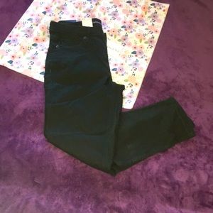 NWT Dark Green Skinny Jeans - Calvin Klein - Sz 8